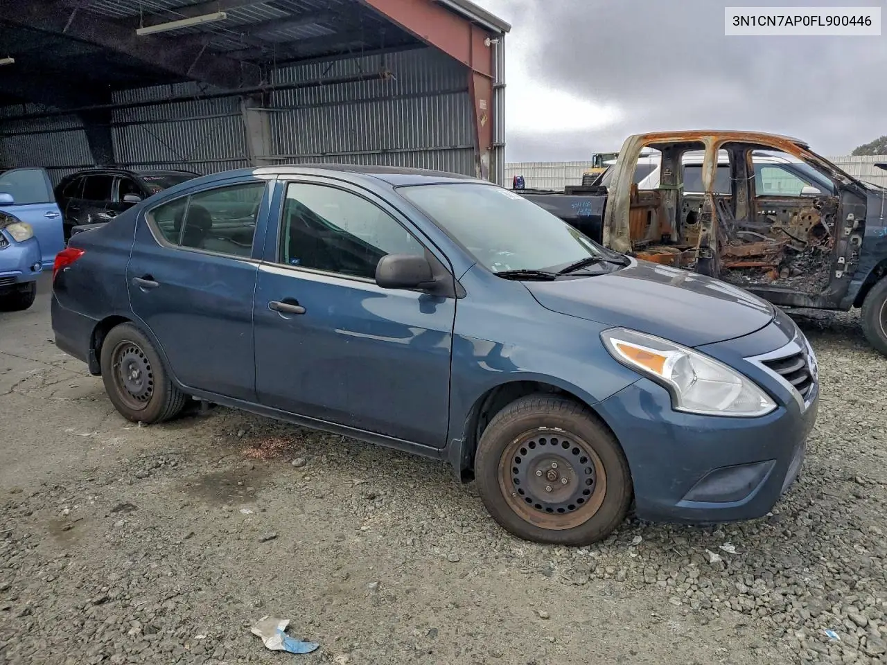 3N1CN7AP0FL900446 2015 Nissan Versa S