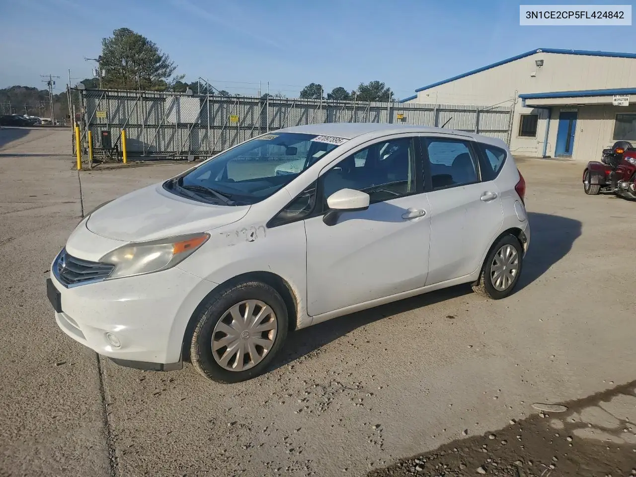3N1CE2CP5FL424842 2015 Nissan Versa Note S