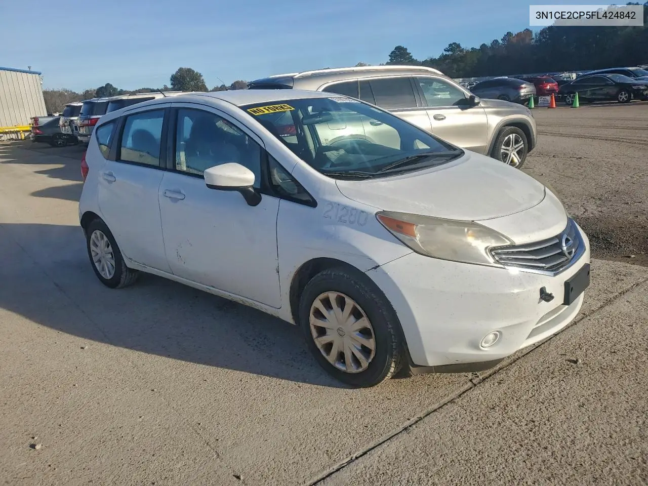 3N1CE2CP5FL424842 2015 Nissan Versa Note S