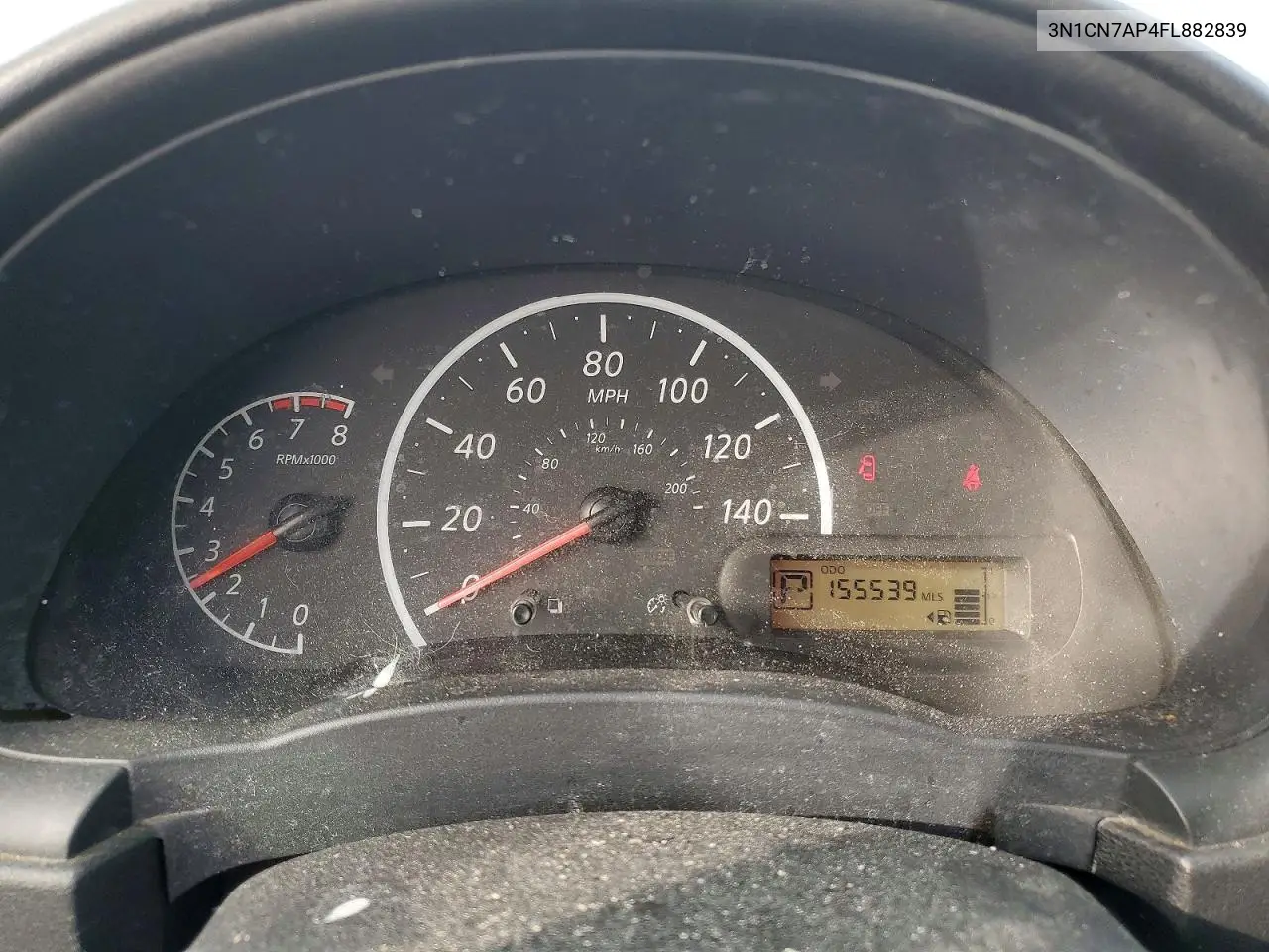 3N1CN7AP4FL882839 2015 Nissan Versa S