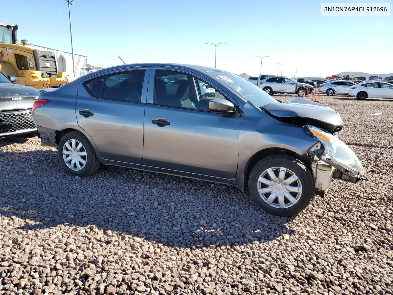 3N1CN7AP4GL912696 2016 Nissan Versa S