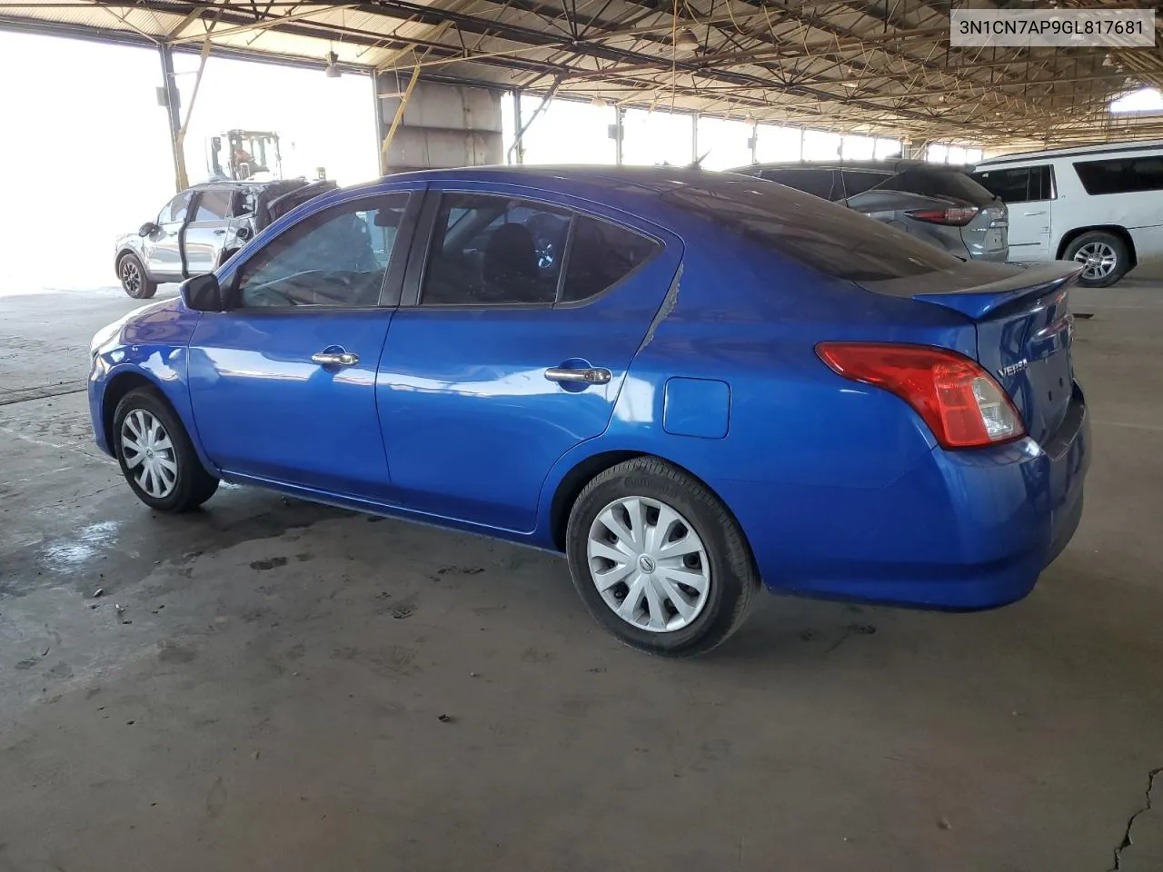 2016 Nissan Versa S VIN: 3N1CN7AP9GL817681 Lot: 54462014