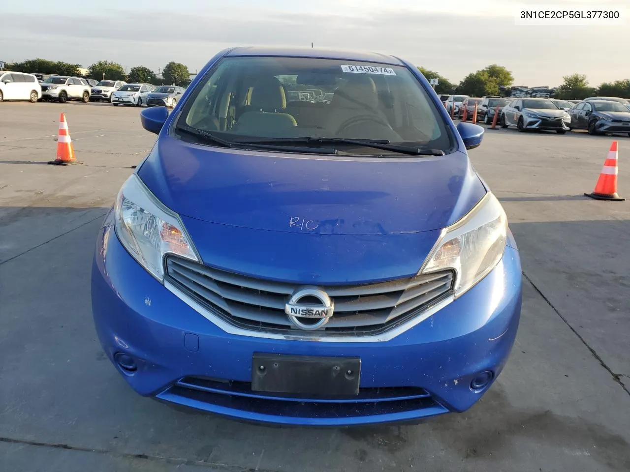 2016 Nissan Versa Note S VIN: 3N1CE2CP5GL377300 Lot: 61450474