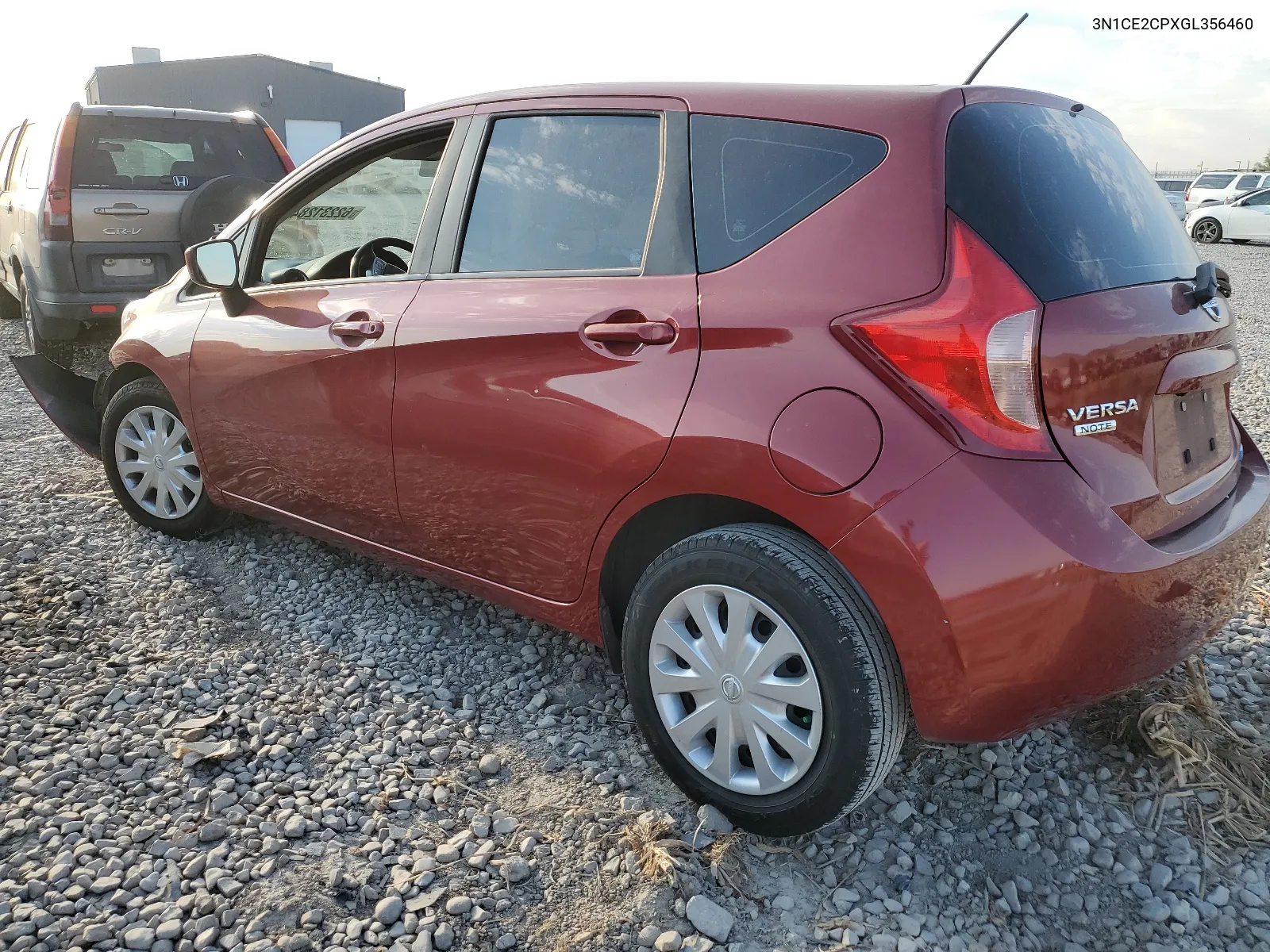 2016 Nissan Versa Note S VIN: 3N1CE2CPXGL356460 Lot: 62231284