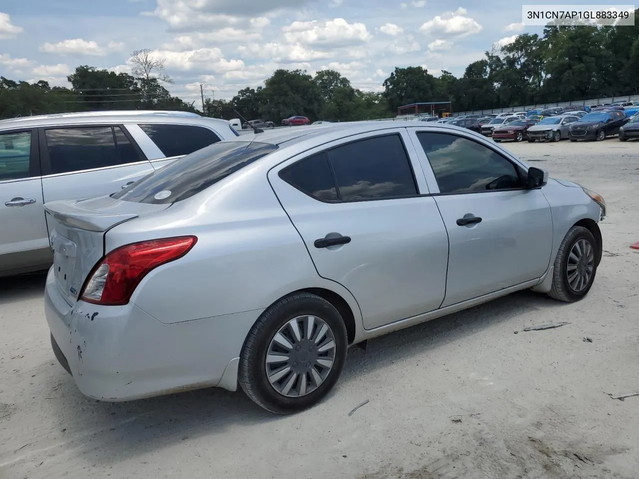 2016 Nissan Versa S VIN: 3N1CN7AP1GL883349 Lot: 62791604