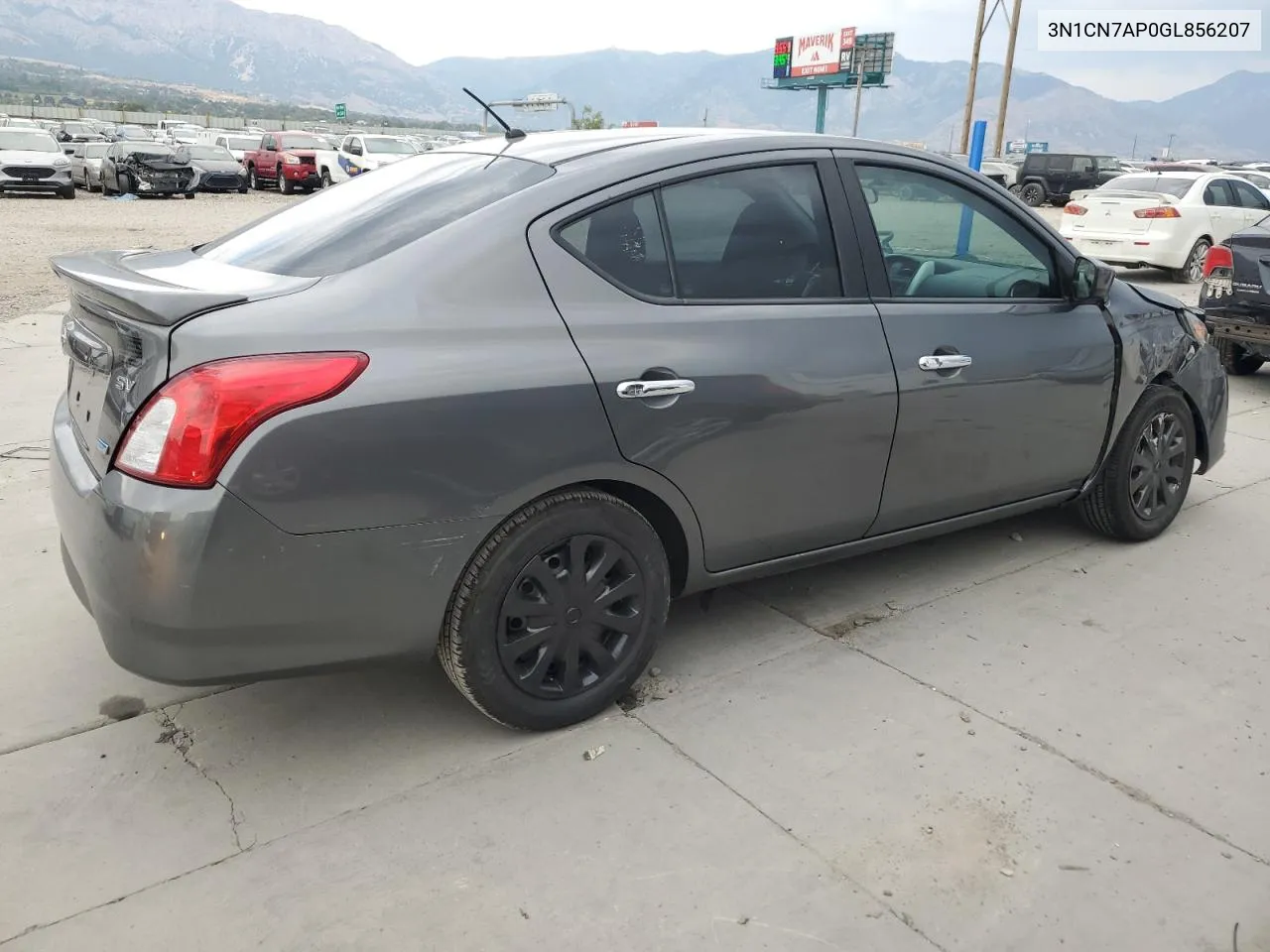 2016 Nissan Versa S VIN: 3N1CN7AP0GL856207 Lot: 66905964