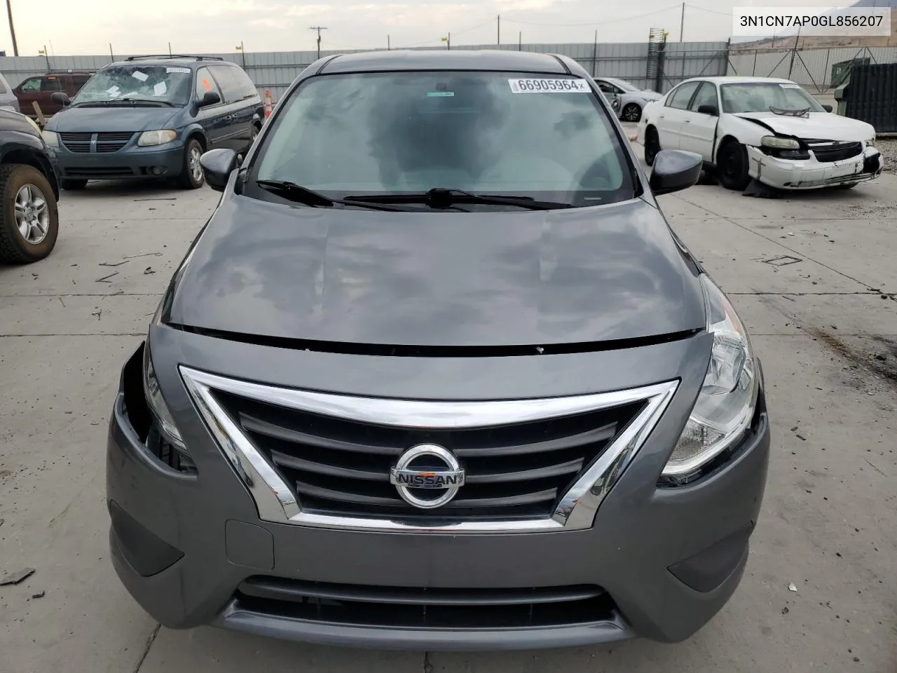 2016 Nissan Versa S VIN: 3N1CN7AP0GL856207 Lot: 66905964