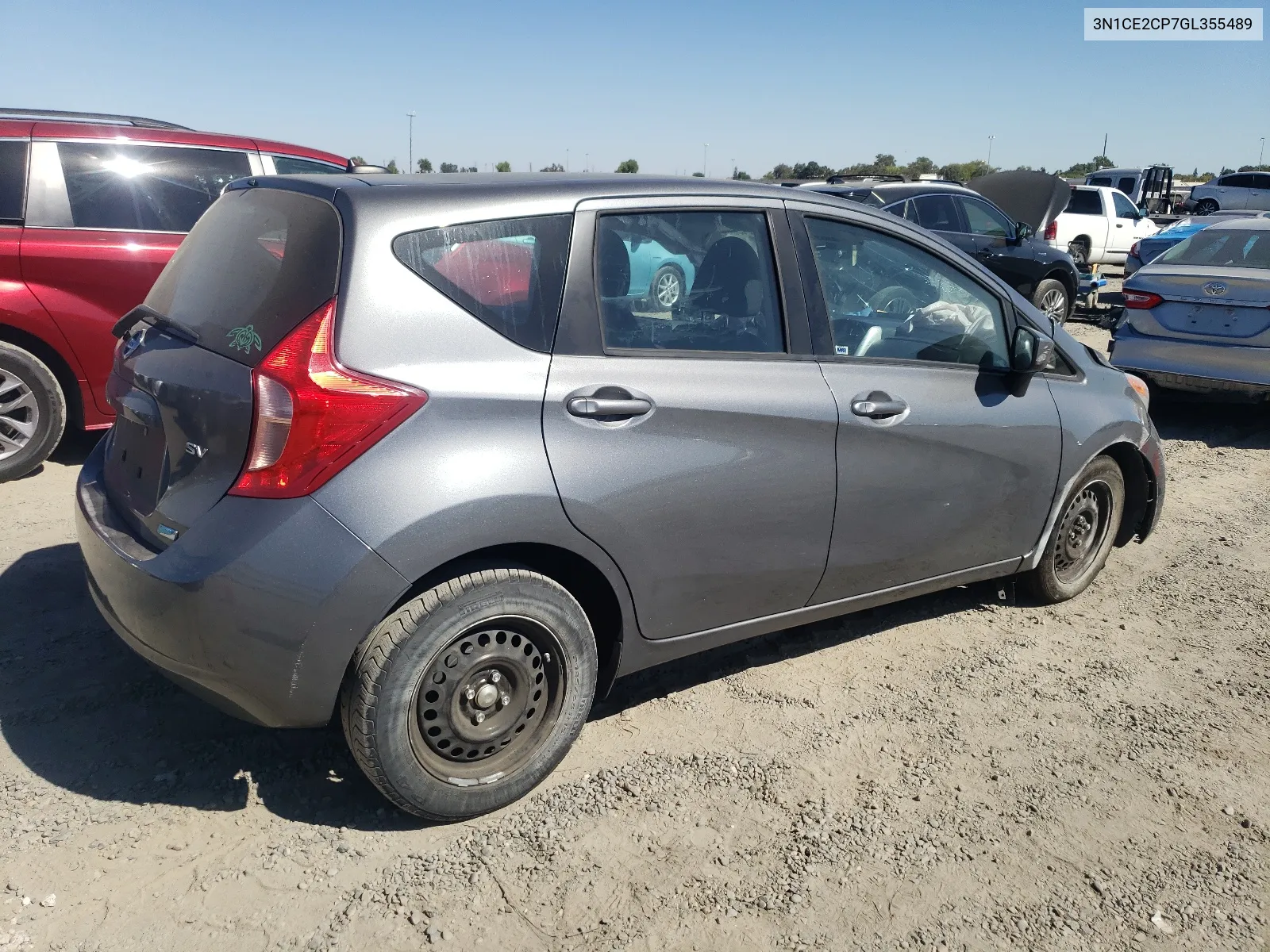 2016 Nissan Versa Note S VIN: 3N1CE2CP7GL355489 Lot: 67213364