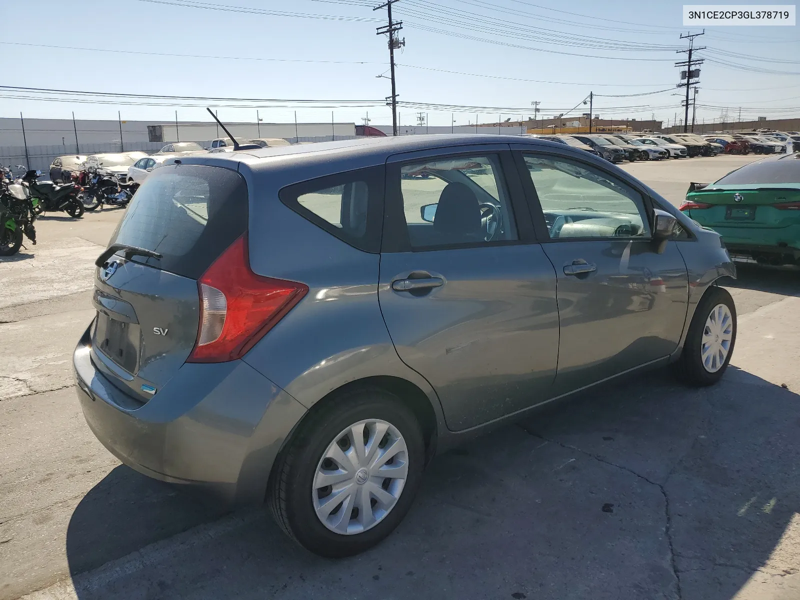 2016 Nissan Versa Note S VIN: 3N1CE2CP3GL378719 Lot: 67532194