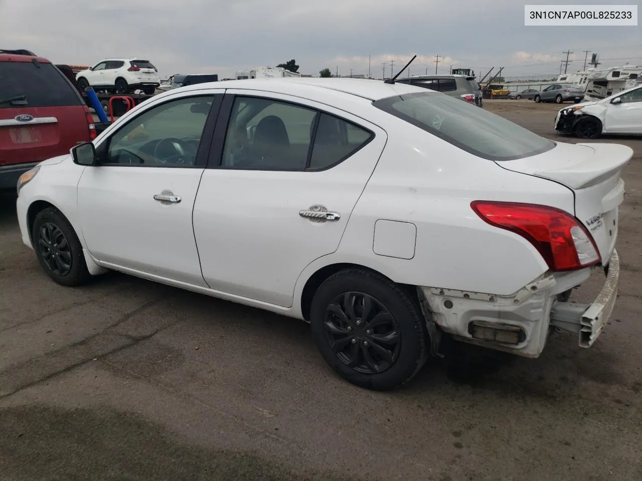 2016 Nissan Versa S VIN: 3N1CN7AP0GL825233 Lot: 67768524