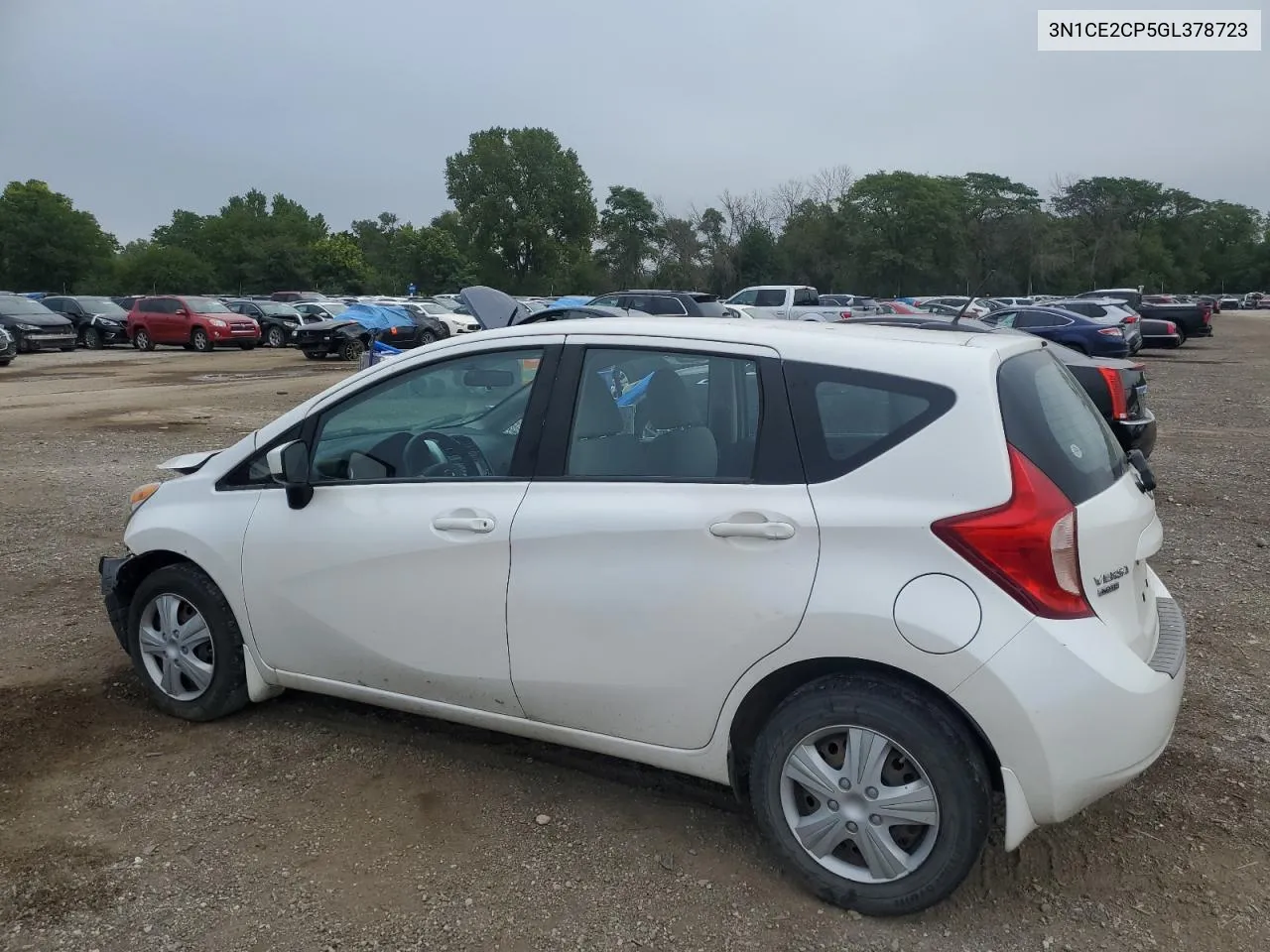 2016 Nissan Versa Note S VIN: 3N1CE2CP5GL378723 Lot: 68831374