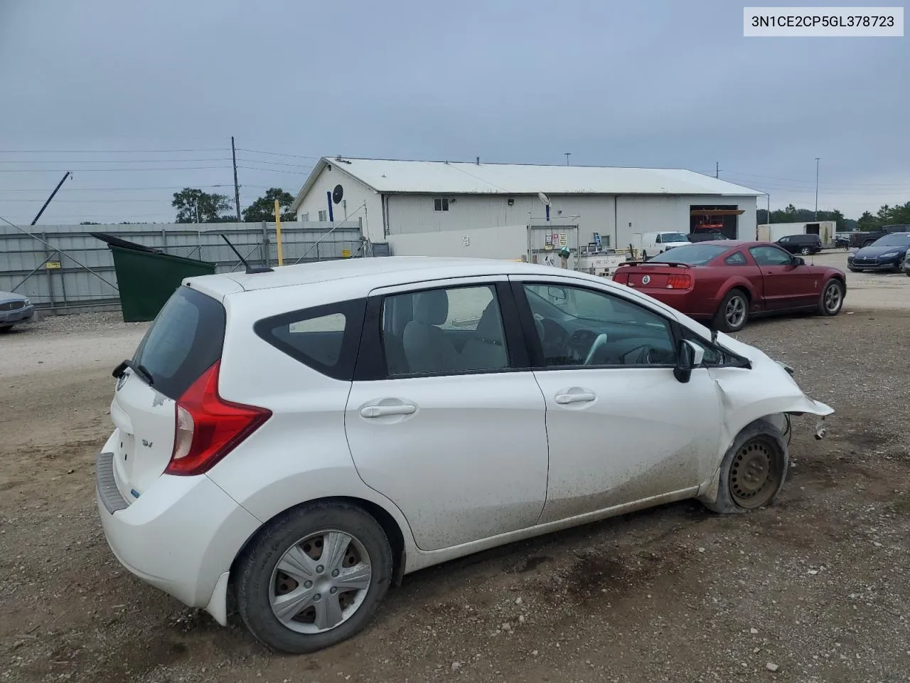 2016 Nissan Versa Note S VIN: 3N1CE2CP5GL378723 Lot: 68831374