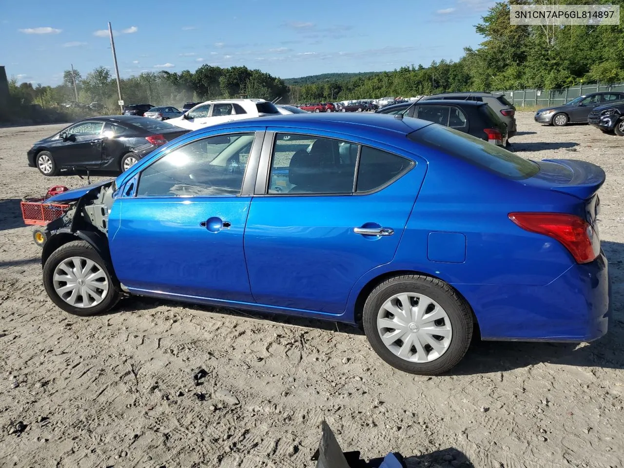 2016 Nissan Versa S VIN: 3N1CN7AP6GL814897 Lot: 68963564