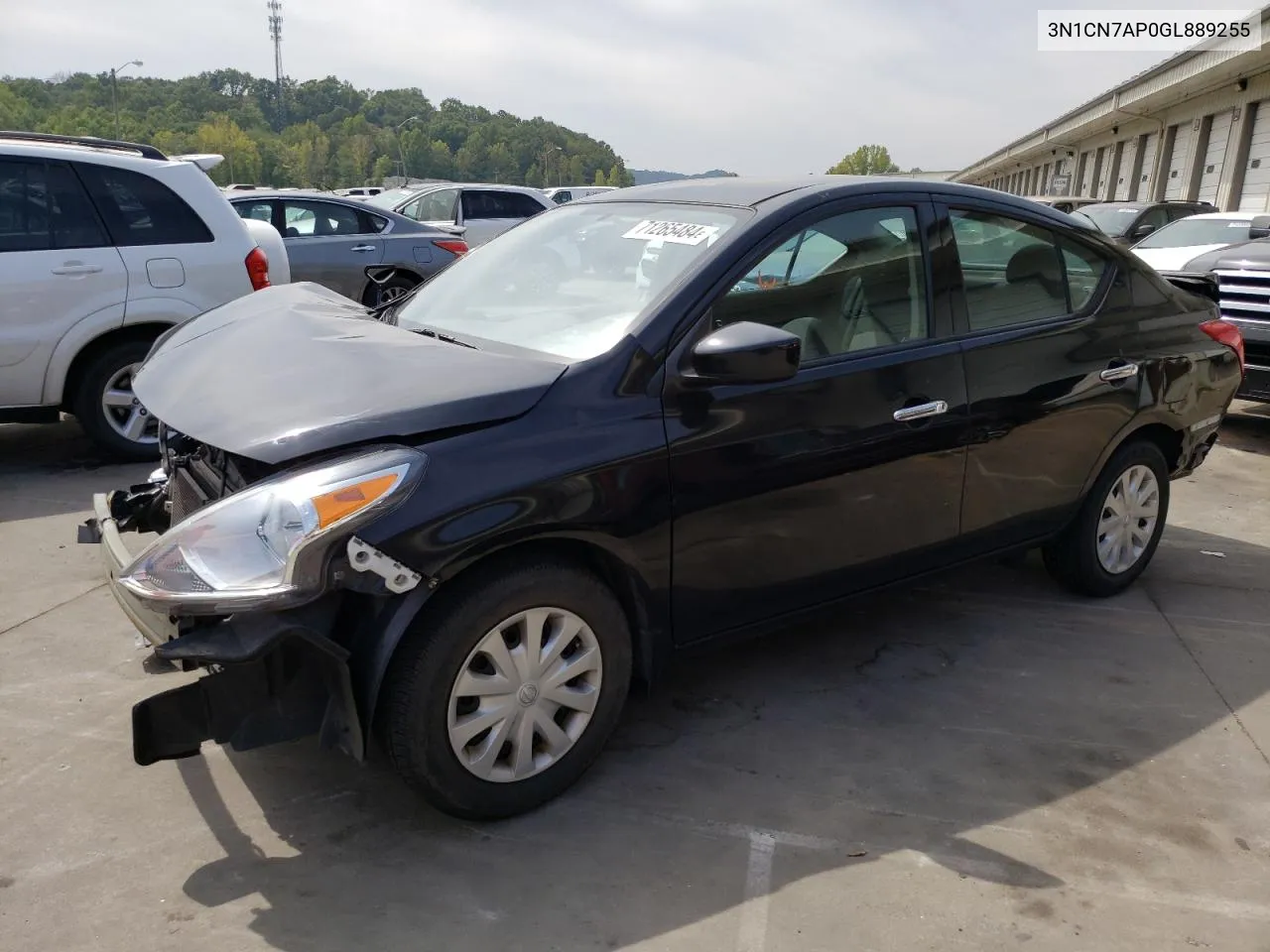 2016 Nissan Versa S VIN: 3N1CN7AP0GL889255 Lot: 71265484