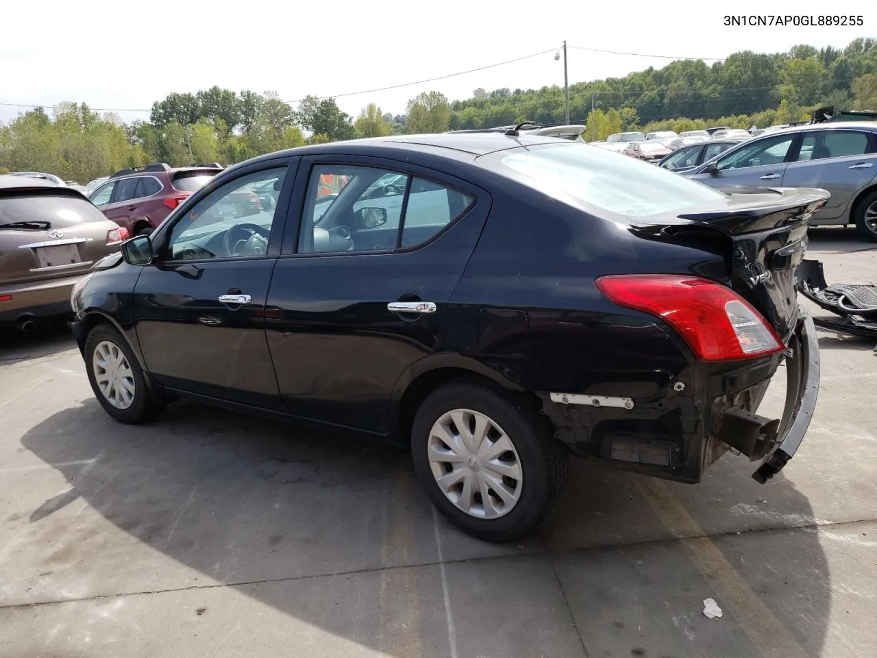 3N1CN7AP0GL889255 2016 Nissan Versa S