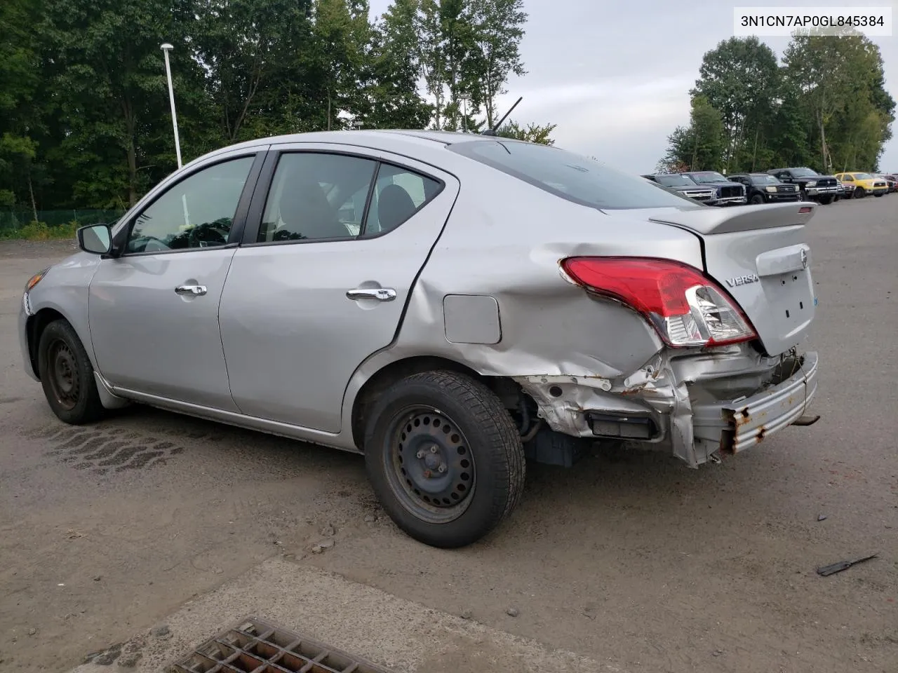 3N1CN7AP0GL845384 2016 Nissan Versa S