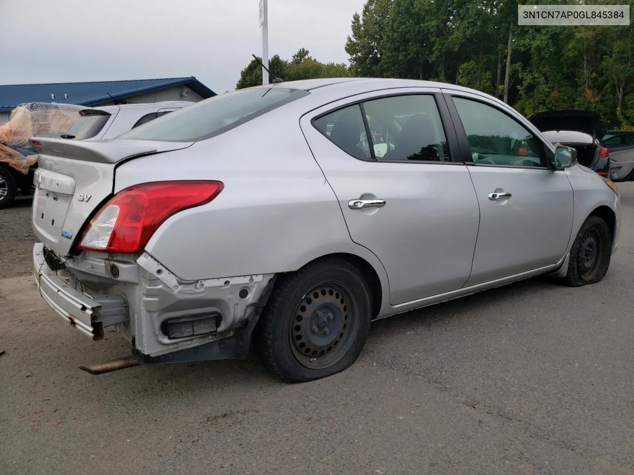 2016 Nissan Versa S VIN: 3N1CN7AP0GL845384 Lot: 72398764