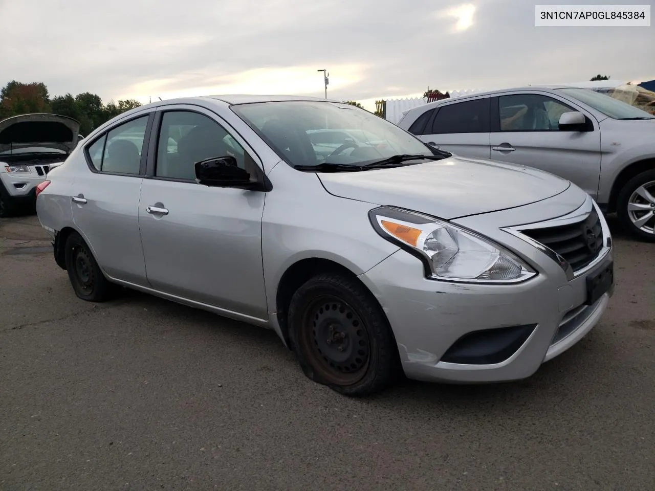 3N1CN7AP0GL845384 2016 Nissan Versa S