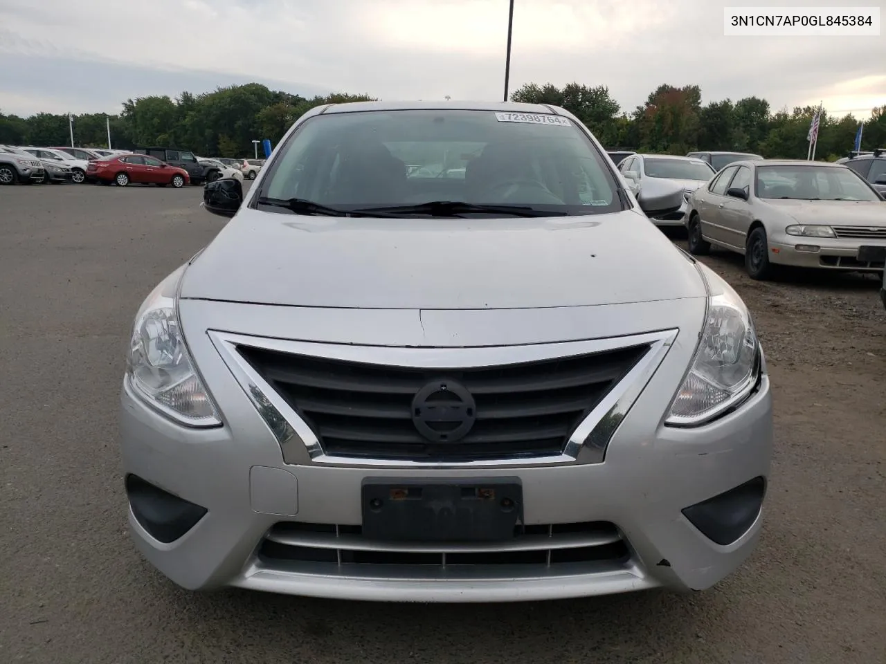 3N1CN7AP0GL845384 2016 Nissan Versa S