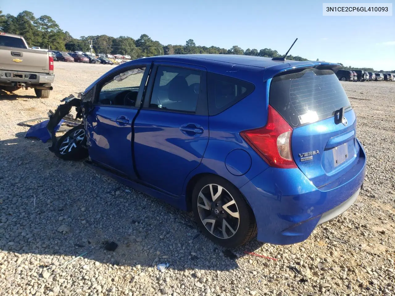 3N1CE2CP6GL410093 2016 Nissan Versa Note S