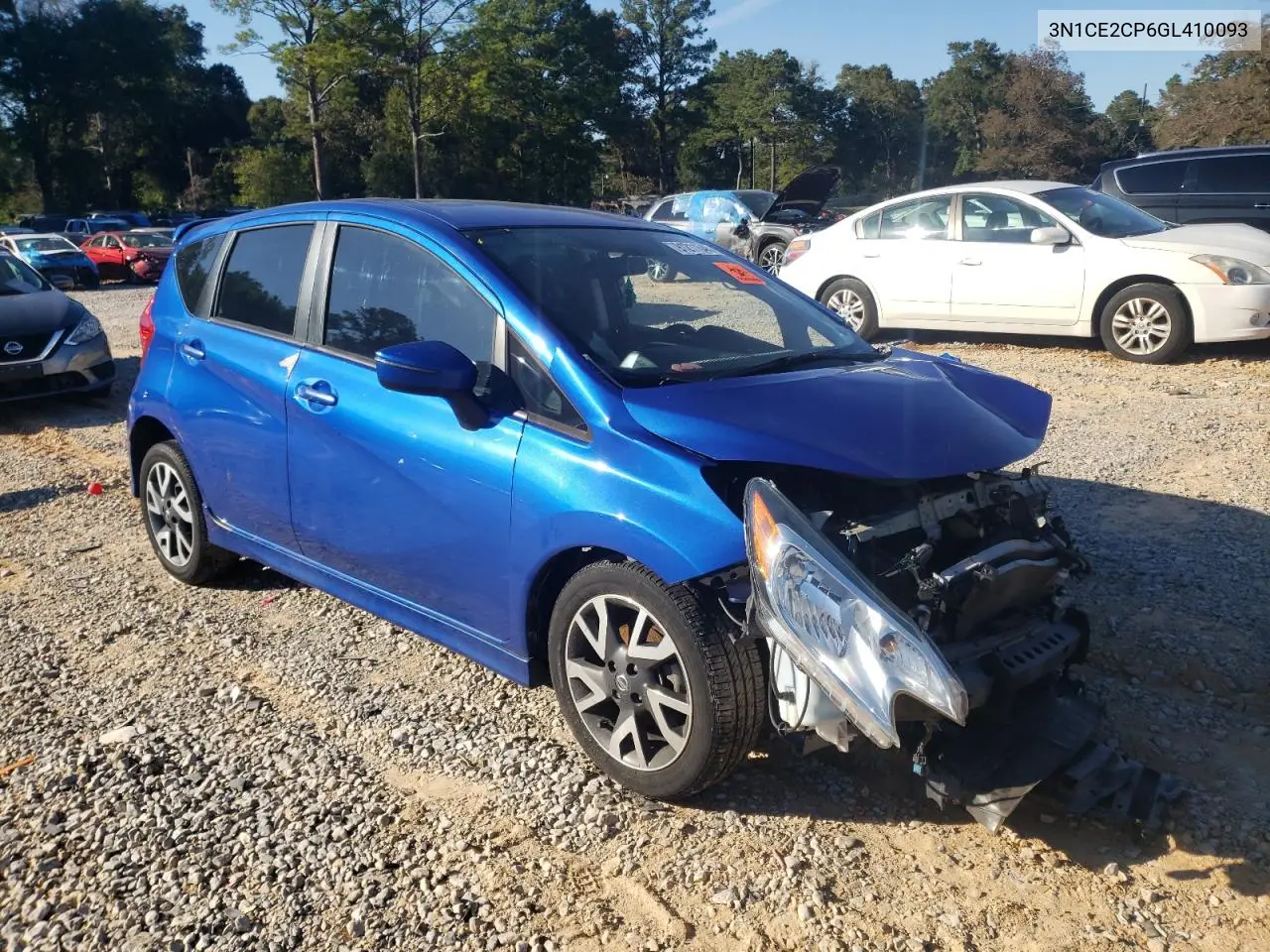 3N1CE2CP6GL410093 2016 Nissan Versa Note S