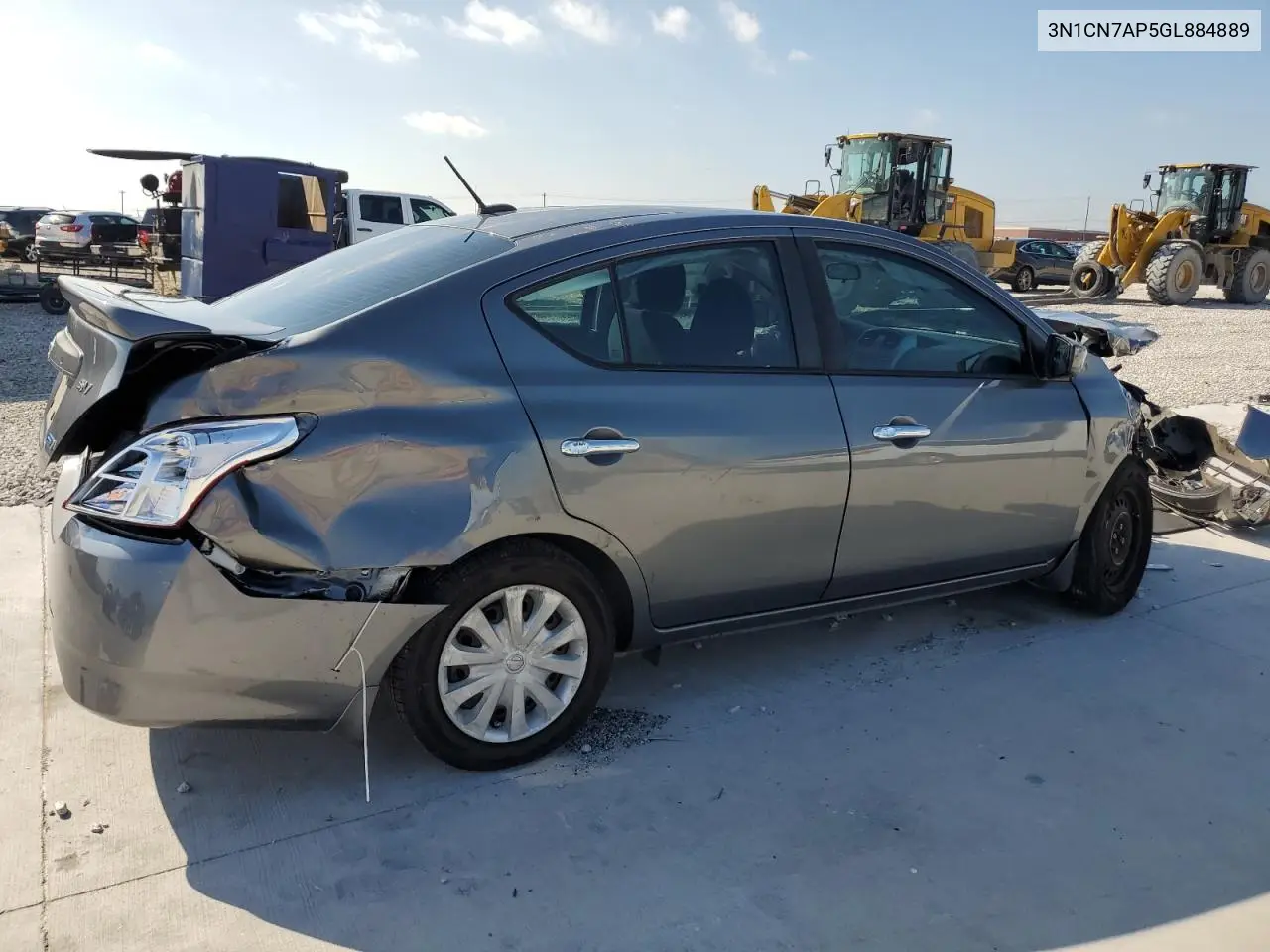 3N1CN7AP5GL884889 2016 Nissan Versa S
