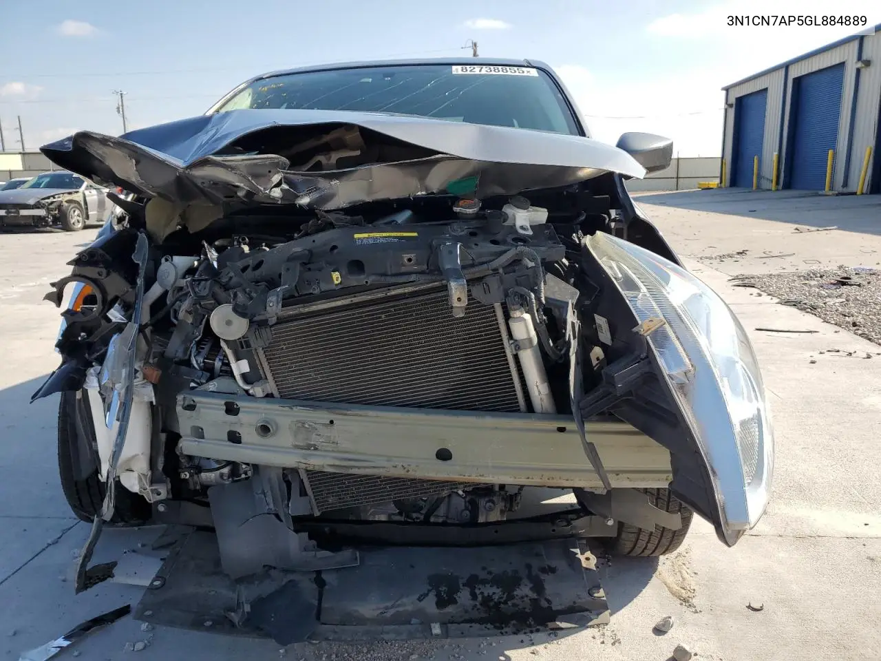 3N1CN7AP5GL884889 2016 Nissan Versa S