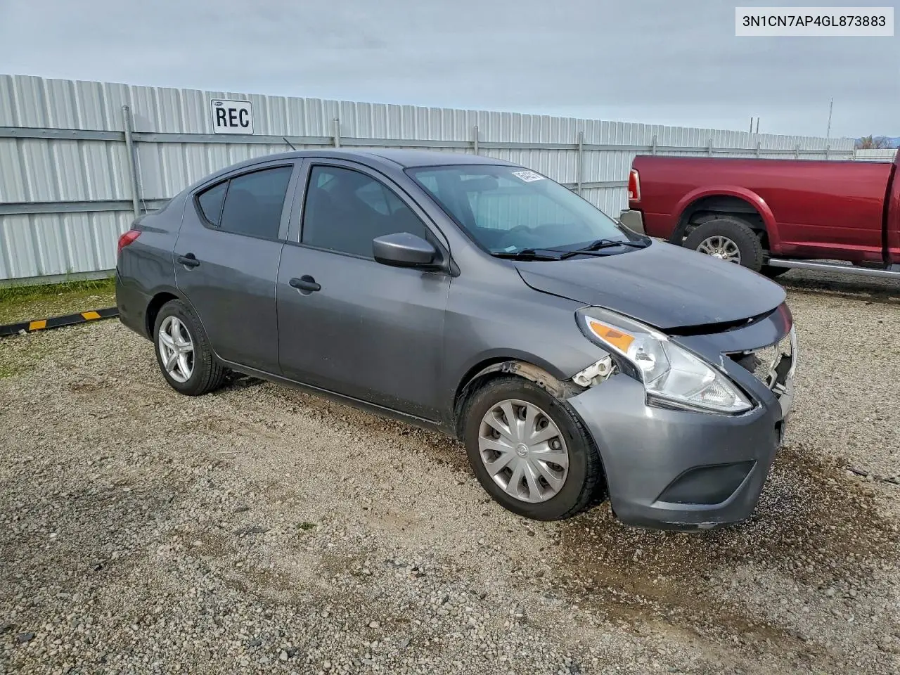 3N1CN7AP4GL873883 2016 Nissan Versa S