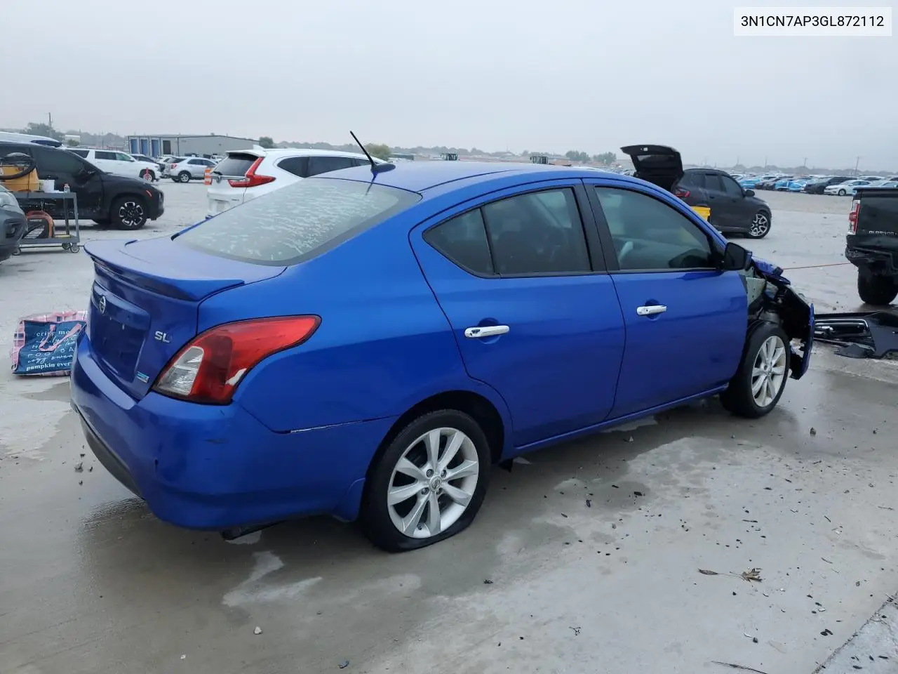 3N1CN7AP3GL872112 2016 Nissan Versa S