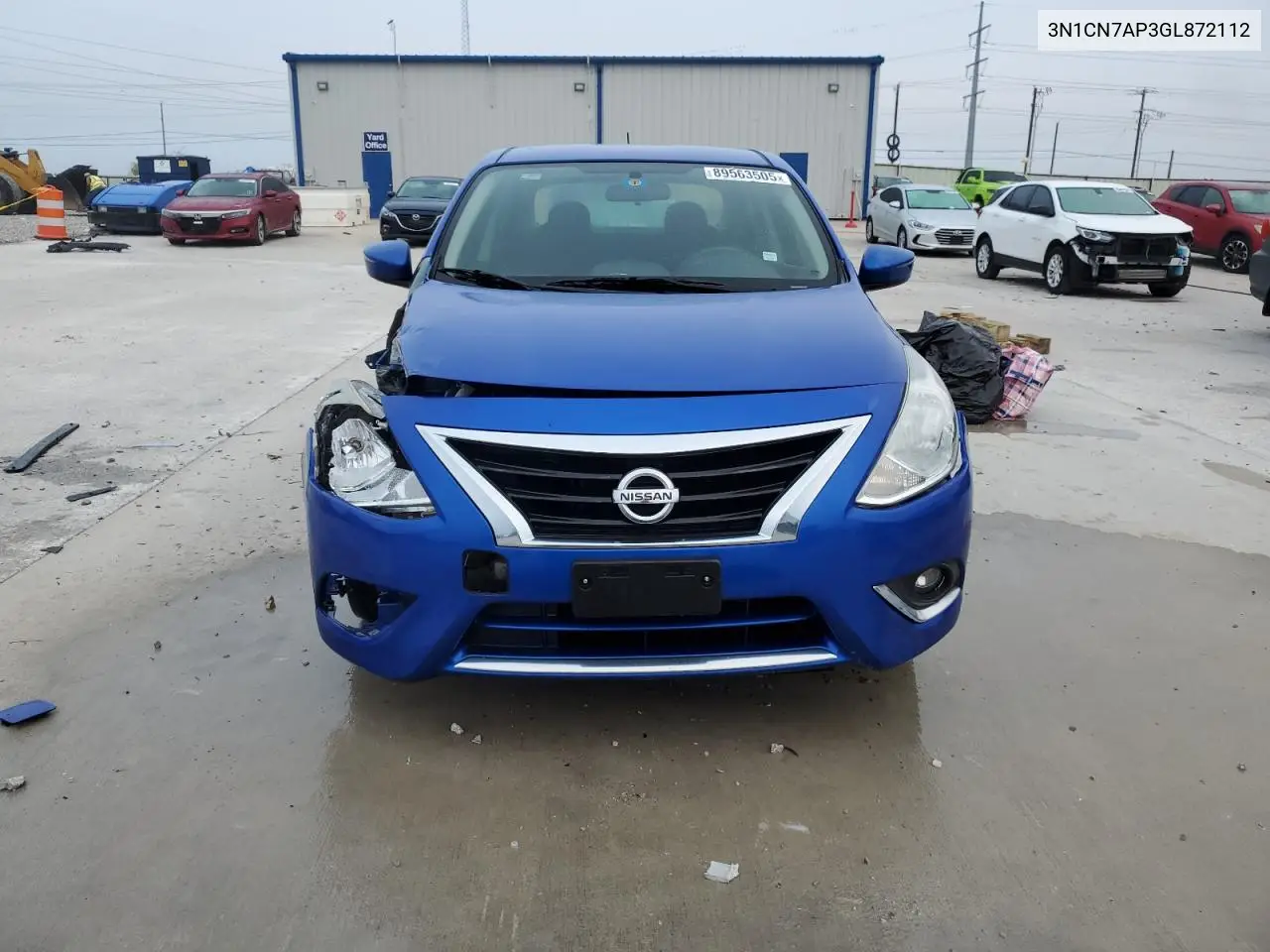 3N1CN7AP3GL872112 2016 Nissan Versa S