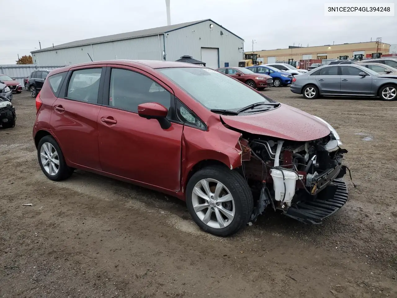 3N1CE2CP4GL394248 2016 Nissan Versa Note S