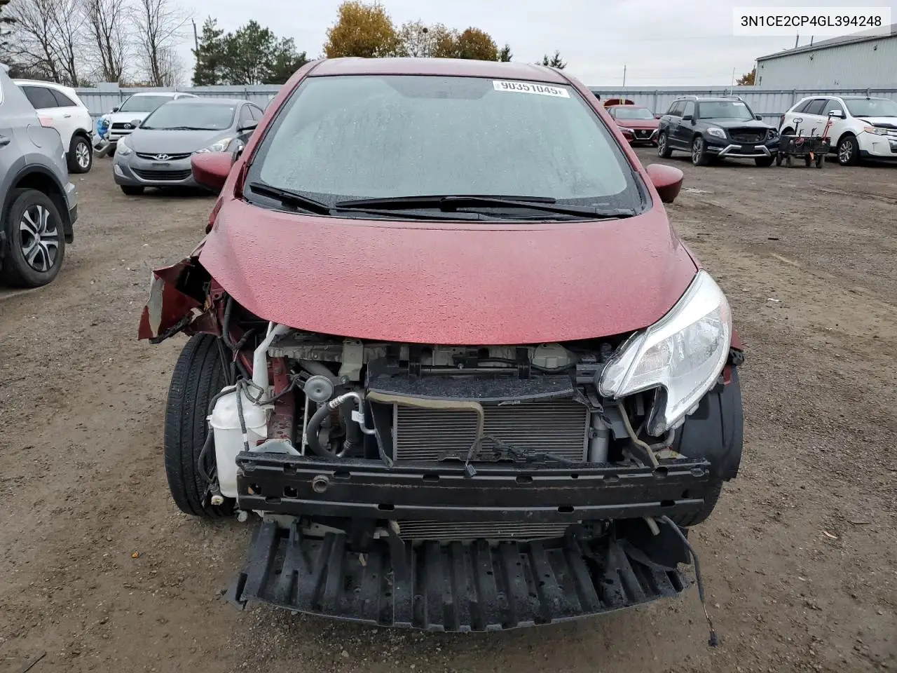3N1CE2CP4GL394248 2016 Nissan Versa Note S