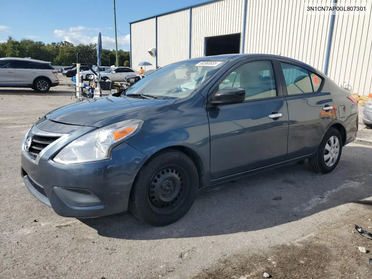 3N1CN7AP0GL807301 2016 Nissan Versa S