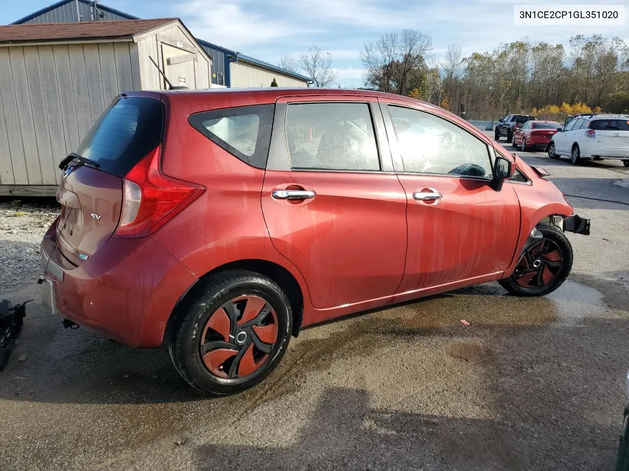 3N1CE2CP1GL351020 2016 Nissan Versa Note S