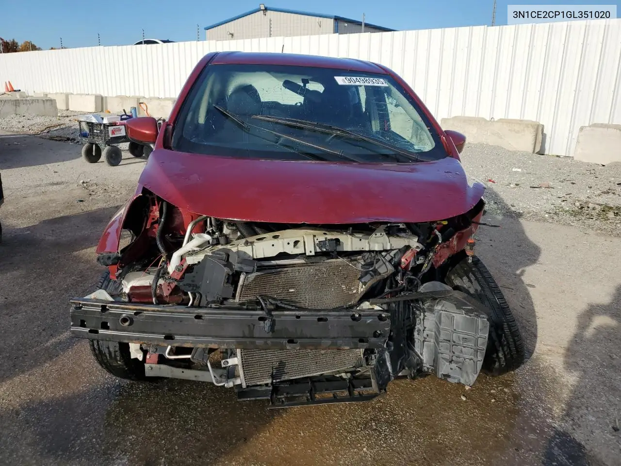 3N1CE2CP1GL351020 2016 Nissan Versa Note S