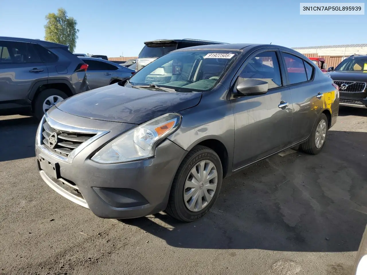 3N1CN7AP5GL895939 2016 Nissan Versa S