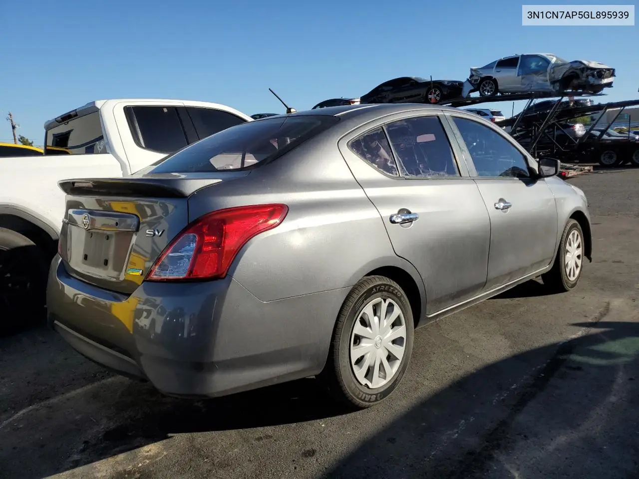 3N1CN7AP5GL895939 2016 Nissan Versa S
