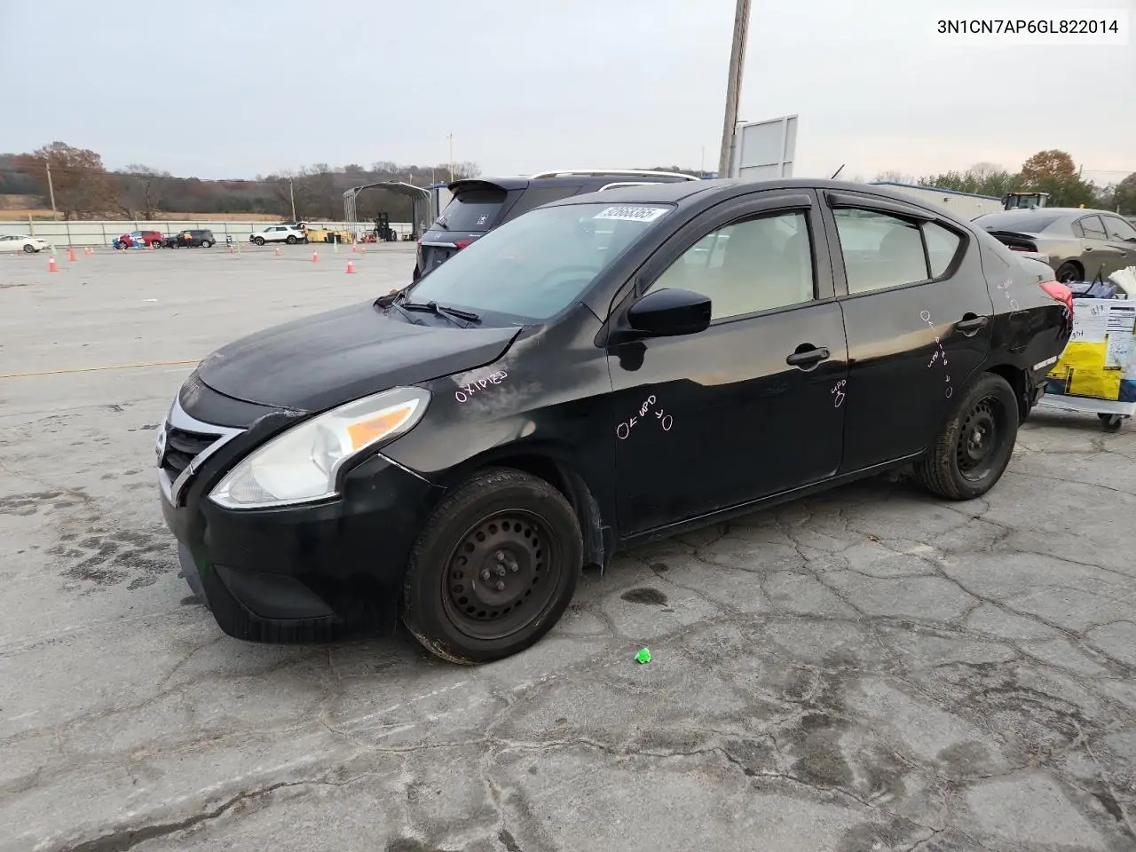 3N1CN7AP6GL822014 2016 Nissan Versa S