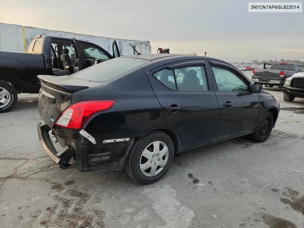 3N1CN7AP6GL822014 2016 Nissan Versa S