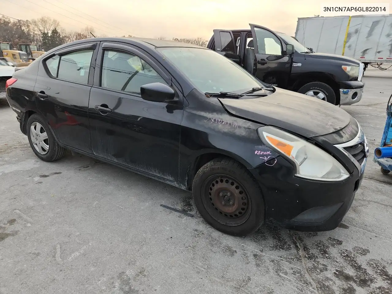 3N1CN7AP6GL822014 2016 Nissan Versa S