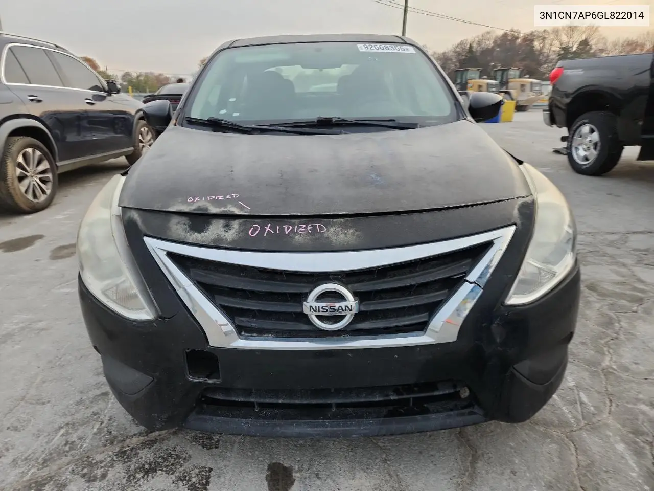 3N1CN7AP6GL822014 2016 Nissan Versa S