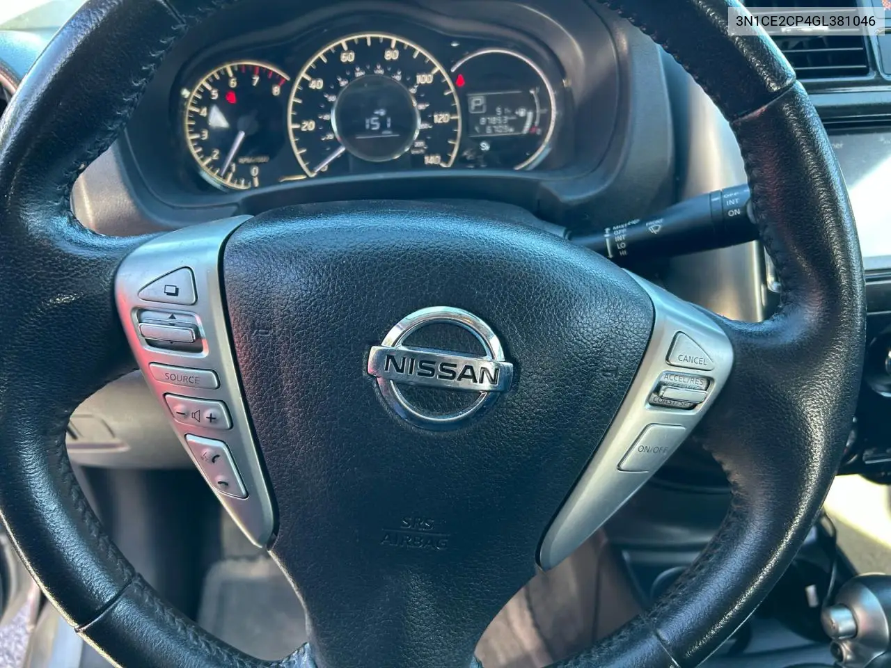 3N1CE2CP4GL381046 2016 Nissan Versa Note S