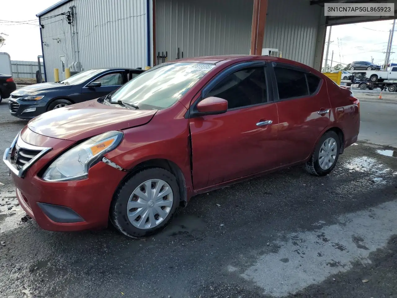 3N1CN7AP5GL865923 2016 Nissan Versa S