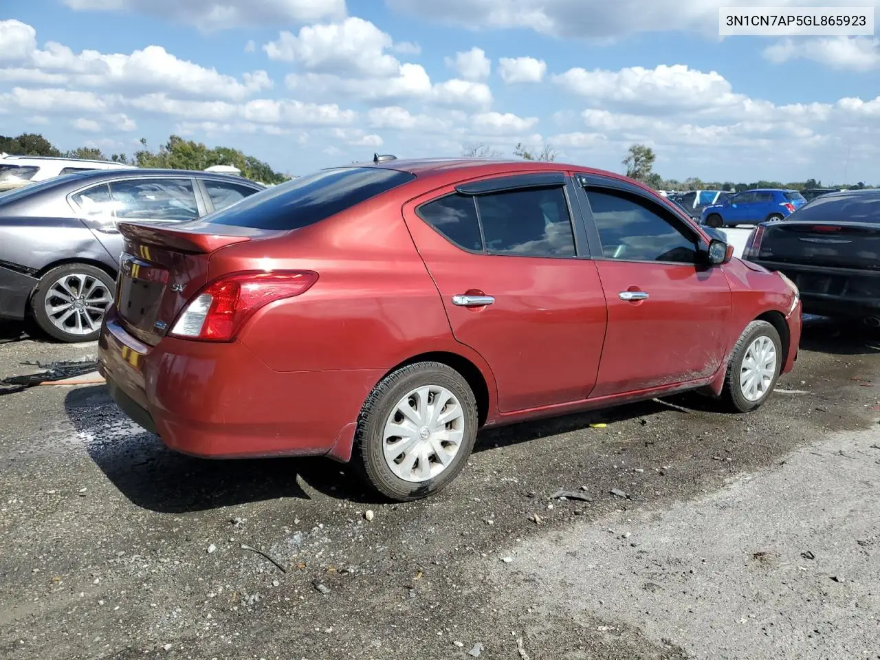 3N1CN7AP5GL865923 2016 Nissan Versa S