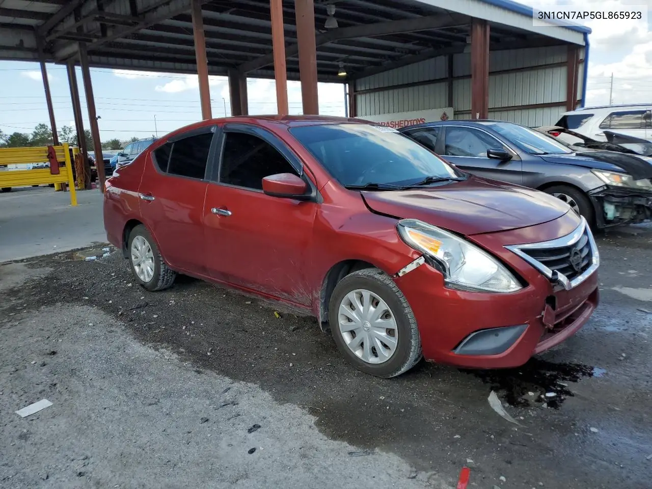 3N1CN7AP5GL865923 2016 Nissan Versa S