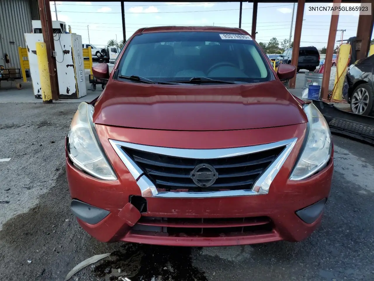 3N1CN7AP5GL865923 2016 Nissan Versa S
