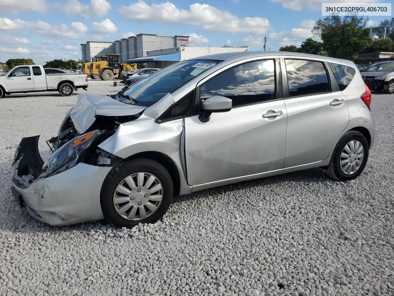 3N1CE2CP9GL406703 2016 Nissan Versa Note S