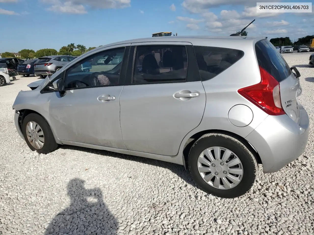3N1CE2CP9GL406703 2016 Nissan Versa Note S