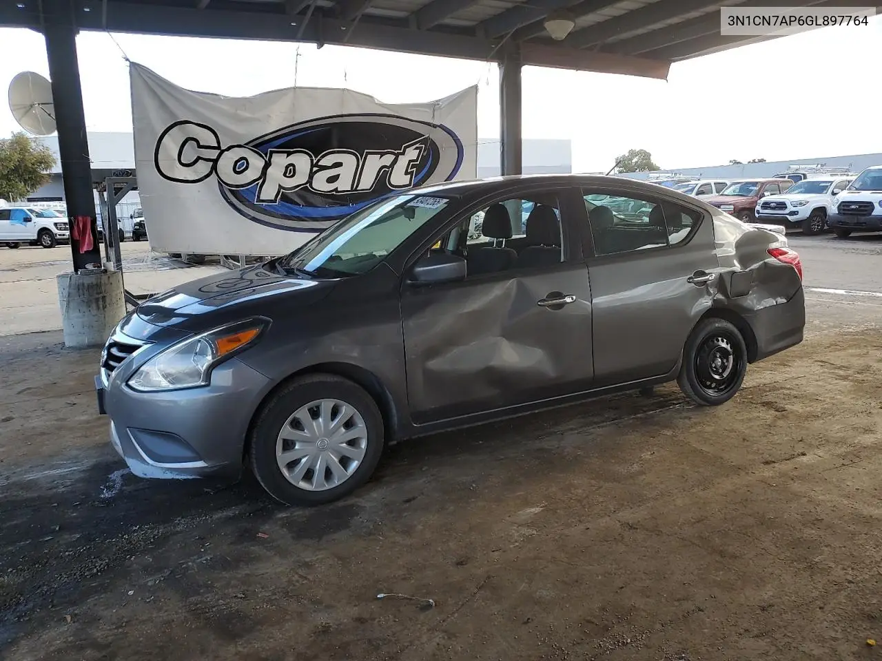 3N1CN7AP6GL897764 2016 Nissan Versa S