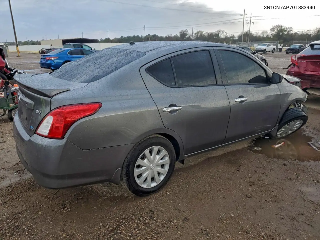 3N1CN7AP7GL883940 2016 Nissan Versa S